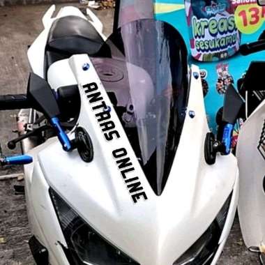 Windshield CBR 150R Lokal K45A Model Jenong Warna Smoke Bening Dan Pekat - Visor cbr 150 HANYA VISOR