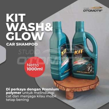 SHAMPO MOBIL MOTOR KIT WASH GLOW KIT CAR SHAMPOO PREMIUM 1000ML