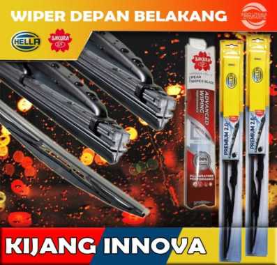Wiper Depan Belakang Innova HELLA SAKURA