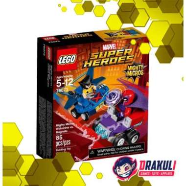 Toys LEGO Super Heroes Wolverine VS Magneto 76073