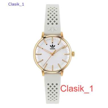 Original 100%!! Adidas AOSY23025 CODE ONE Jam Tangan Wanita Karet Garansi Resmi 1 Tahun