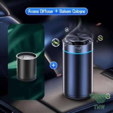 TNW Air Purifier Mobil Mini Aroma Diffuser Anion Sterilizer Pembersih cologne