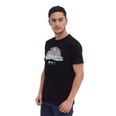 EIGER KAOS LENGAN PENDEK NEW EIGER BALI Black XL