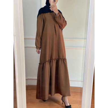 Jovinna Gamis Maxi Dress Muslim Wanita PREMIUM BERKUALITAS Milo