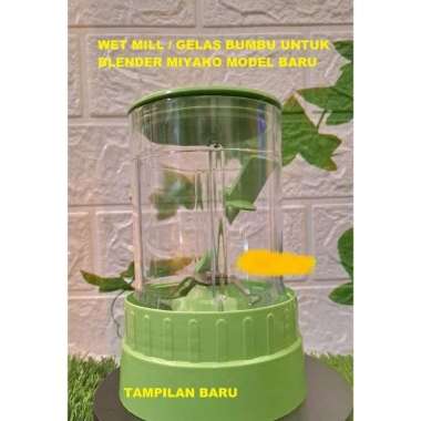 Chopper Bumbu Basah Wetmill Blender Miyako Gigi Plastik