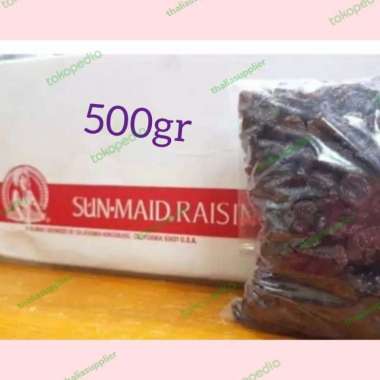 SUNMAID RAISIN/KISMIS DARK 500GR, CAMPURAN MAKANAN/MINUMAN/ICE CREAM