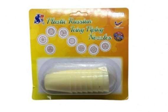 ACUAN 227 SPUIT RUSIAN PLASTIK/SPUIT DEKORASI KUE BAHAN PLASTIK 1PCS