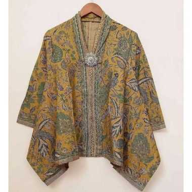 ATASAN WANITA BLOUSE BATIK BAJU KONDANGAN TRIBUSONO MODEL KARTINI XXXL TB 03