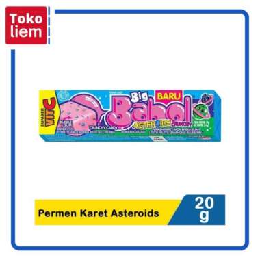 Big Babol Candy Bubble Gum 5'S Asteroids 20G