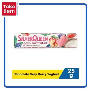 Promo Harga Silver Queen Chocolate Very Berry Yoghurt 25 gr - Blibli