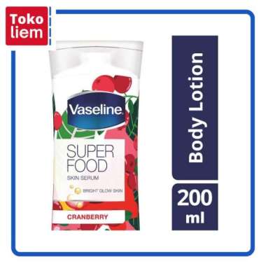 Vaseline Body Lotion Serum Superfood Cranberry 200Ml