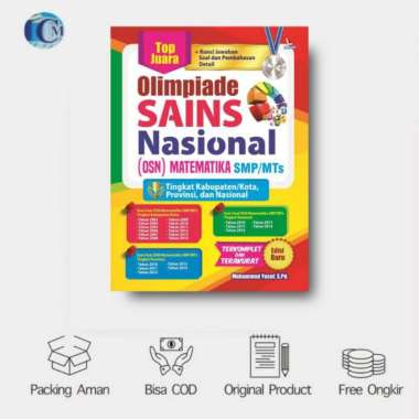Buku OLIMPIADE SMP : TOP JUARA OLIMPIADE SAINS (OSN) MATEMATIKA SMP/MTs