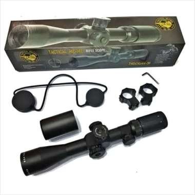 Teleskop BSA TACTICAL MIL-MIL TMD 4-14X44-30 SF FFP - HITAM