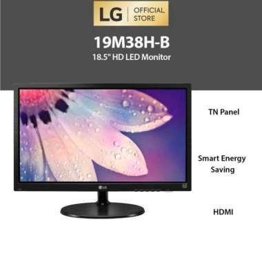 Monitor LG LED 19" 19M38H-B HDMI - 19 LCD LG 19M38H