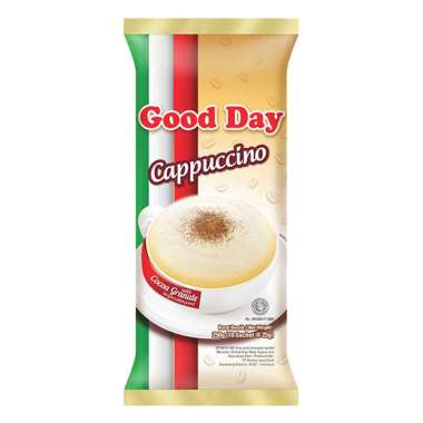 Promo Harga Good Day Cappuccino per 10 sachet 25 gr - Blibli