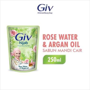 Giv Refill 250ml - Sabun Mandi Cair hijab hijau