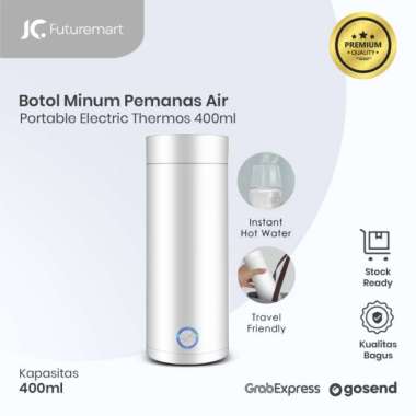 Botol Minum Pemanas Air Portable Electric Thermos 400ml HC-301