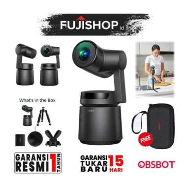 OBSBOT Tail Air Webcam AI-Powered 4K Camera Streaming Portable