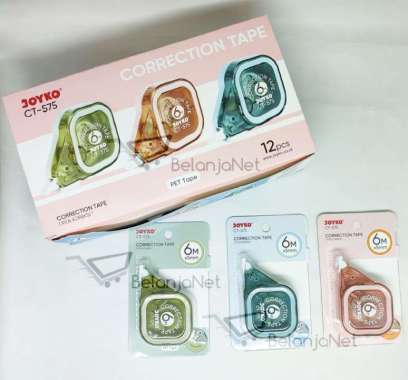 Correction Tape | Tipex | Pita Koreksi Joyko Pastel CT-575 6 meter