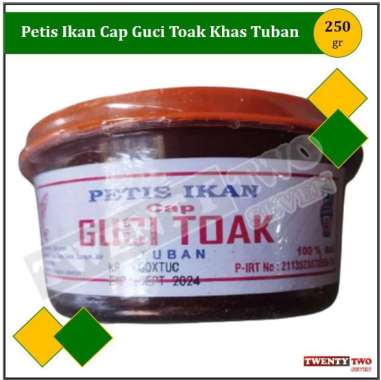 Petis Ikan Cap Guci Toak Khas Tuban 250 gr