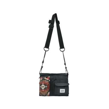 SPV FMC Tas Selempang 2 Way Sling Bag Backpack Urban Outdoor Series Crossbody Polyester Hitam 060223