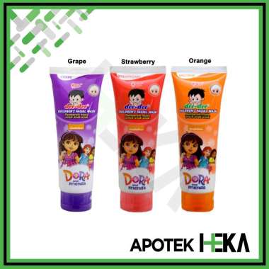 Dee Dee Facial Wash 100 ml - Sabun Cuci Muka Anak Grape