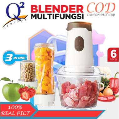 BLENDER MULTIFUNGSI Q2 7888 CHOPPER FOOD GARANSI RESMI