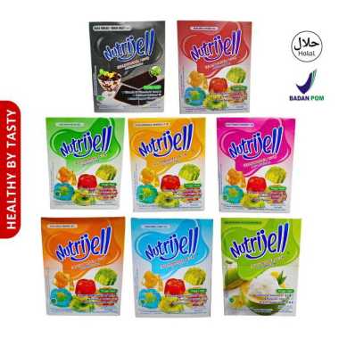 Nutrijell Jelly Buah Nutrijell Rasa Buah Jelly Powder All Varian Orange Jeruk