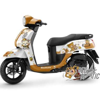 Decal Full Body Fazzio - Stiker Motor FAzio Full body Striping Sticker Variasi Motor Fazio Full - Ri