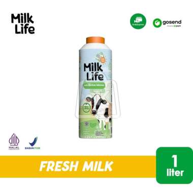 Susu Fresh MILK LIFE Bebas Laktosa 1 Liter ORIGINAL IJO ( INSTANT)