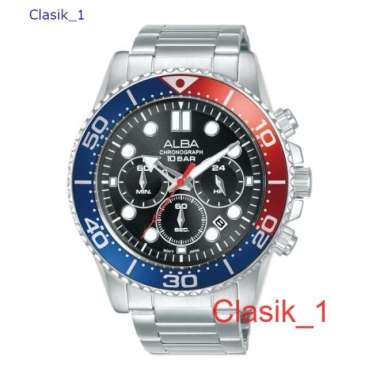 Original 100%!! Jam Tangan Alba Pria AT3J35 AT3J35X1