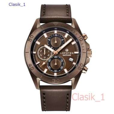 Original 100&!! Jam Tangan Pria LOFOTEN F-6504 6504 Sapphire Brown