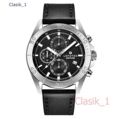 Original 100&!! Jam Tangan Pria LOFOTEN F-6504 6504 Sapphire Silver Black