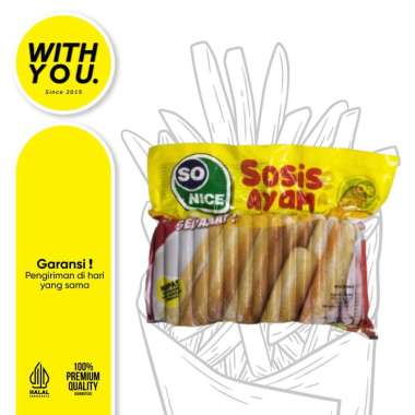 Sosis Ayam SO Nice 1kg