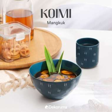Dekoruma KOIMI Mangkuk Keramik / Bowl 15 cm