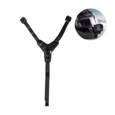 TaffSPORT Motorcycle Helmet Front Chin Bracket Holder GoPro