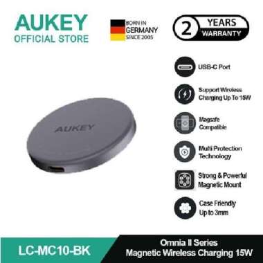 AUKEY Magsafe Wireless Charging Up To 15W Support Iphone 12 &amp; 15