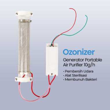 FGHGF Ozonizer DIY Ozone Generator Portable Air Purifier 10g/h