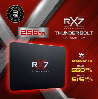 SSD 256GB RX7 SATA - SSD ONLY SSD INSTALASI