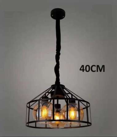 FL 1769 LAMPU GANTUNG MINIMALIS DEKORASI RUANG TAMU SIMPLE INDUSTRIAL