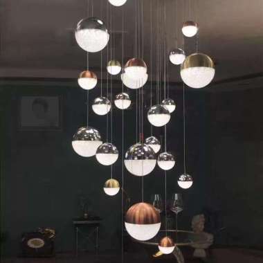 FL 3530 /16 LAMPU GANTUNG VOID TANGGA 500CM MINIMALIS MODERN HIAS