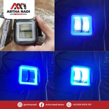 Lampu Sorot Lampu Tembak Daymaker Variasi Universal Segala Motor [2] Daymaker Biru