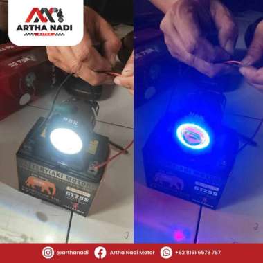 Lampu Sorot Lampu Tembak Daymaker Variasi Universal Segala Motor [2] U7 Mini Putih