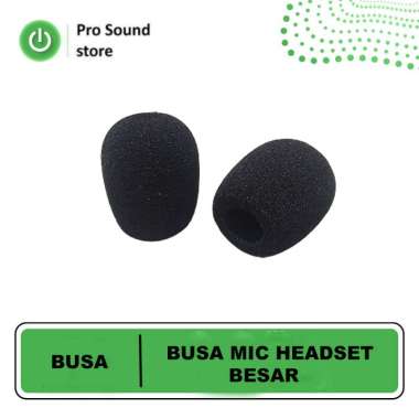 busa mic clip on /busa microphone headset / spon microphone besar 621