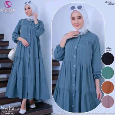 SHOFIYA HIJAB YOVITA MIDI - SH Denim