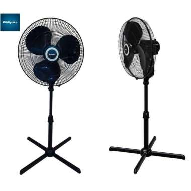 Kipas Angin MIYAKO standfan KAS 1607 Kipas berdiri 16 inch hitam