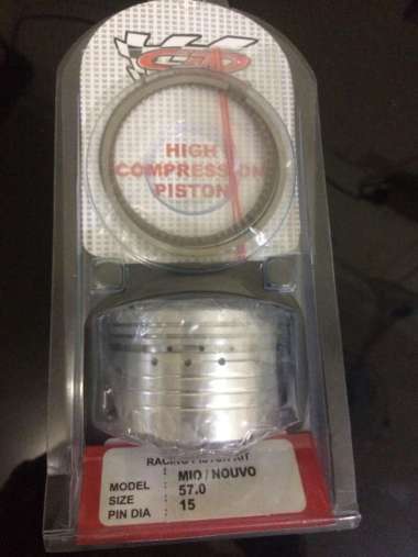 Piston kit mio 57 mm