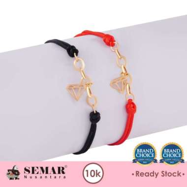 Gelang Tali Emas Arabella Gold 10K Semar Nusantara HITAM