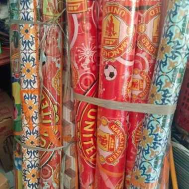 karpet lantai polos bunga 120