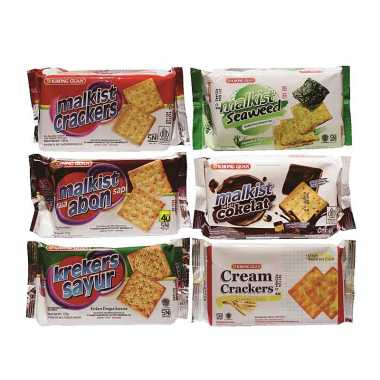 Khong Guan - Crackers dan Malkist Super Renyah CRACKERS SAYUR